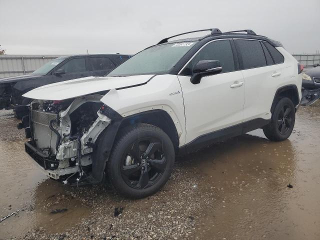 Image 1 of 2019 TOYOTA RAV4 XSE 2019 with VIN 2T3EWRFV7KW038688