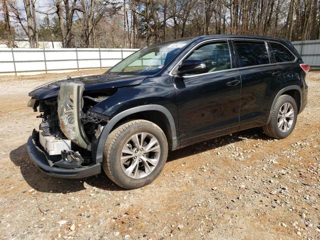 Image 1 of 2015 TOYOTA HIGHLANDER LE 2015 with VIN 5TDZKRFH0FS041026