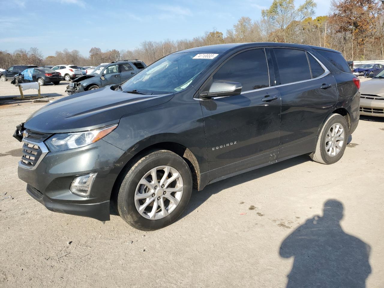 Image 1 of 2019 CHEVROLET EQUINOX LT 2019 with VIN 3GNAXJEVXKS628581