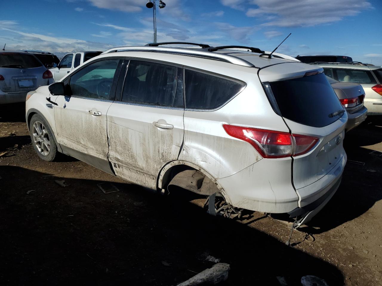 Image 2 of 2014 FORD ESCAPE TITANIUM 2014 with VIN 1FMCU9JX2EUE00655
