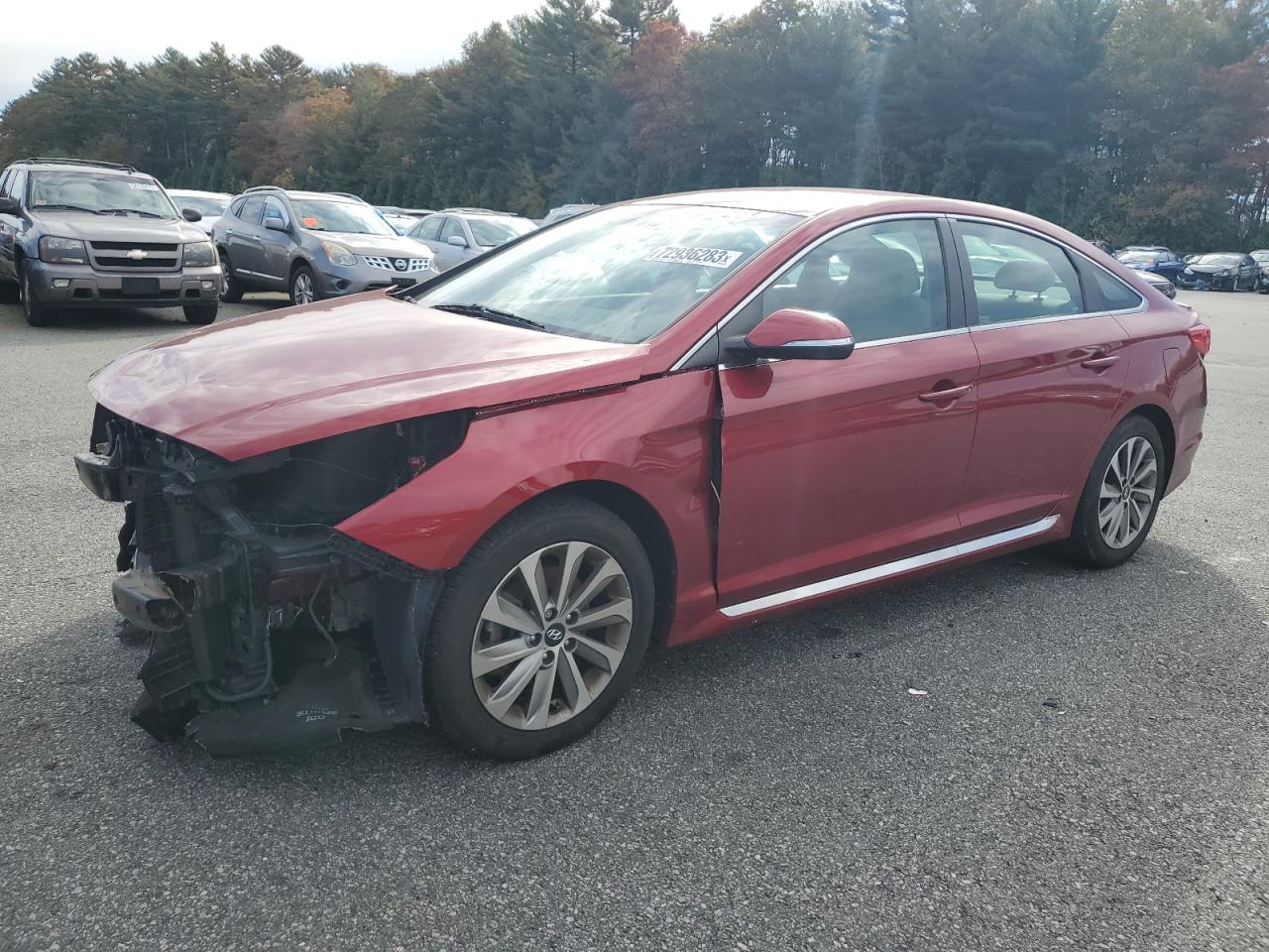 Изображение 1 2015 HYUNDAI SONATA SPORT 2015 с VIN 5NPE34AF6FH088376