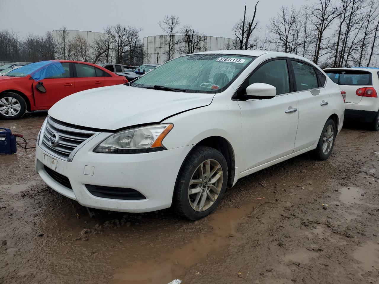 Image 1 of 2014 NISSAN SENTRA S 2014 with VIN 3N1AB7APXEY270873