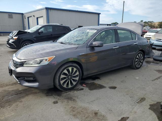 Image 1 of 2017 HONDA ACCORD HYBRID EXL 2017 with VIN JHMCR6F5XHC009998
