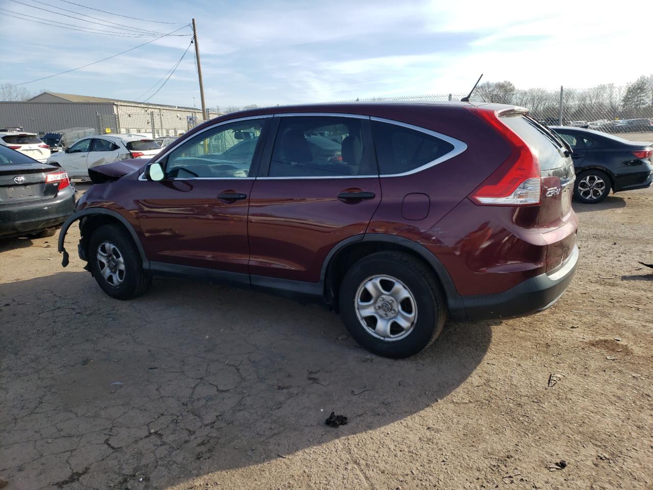Obraz 2 z 2014 HONDA CR-V LX 2014 z VIN 5J6RM4H3XEL095118