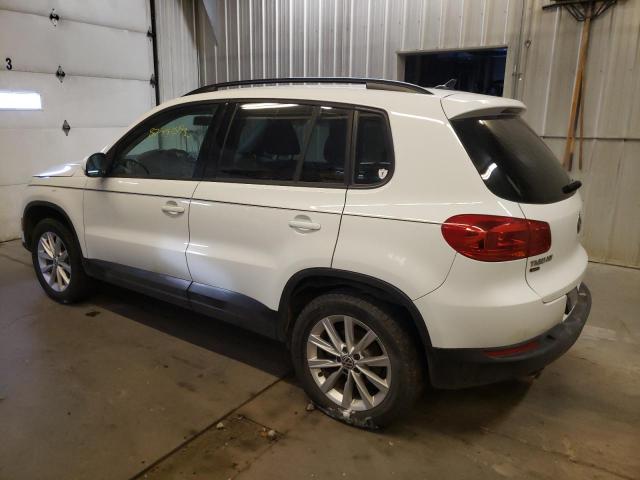 Image 2 of 2018 Volkswagen Tiguan 2018 with VIN WVGBV7AX0JK005005