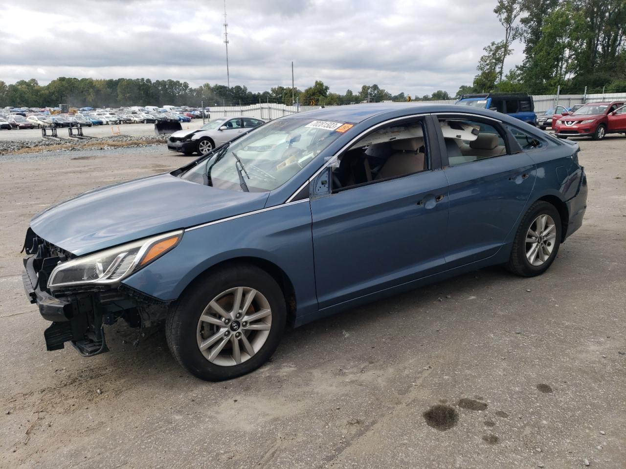 Изображение 1 2015 HYUNDAI SONATA SE 2015 с VIN 5NPE24AF2FH092055