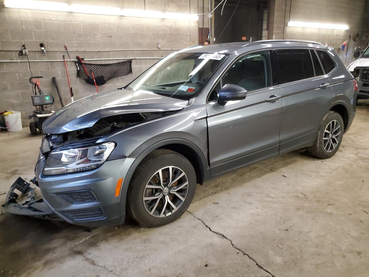 Image 1 of 2021 VOLKSWAGEN TIGUAN S 2021 with VIN 3VV0B7AXXMM097193