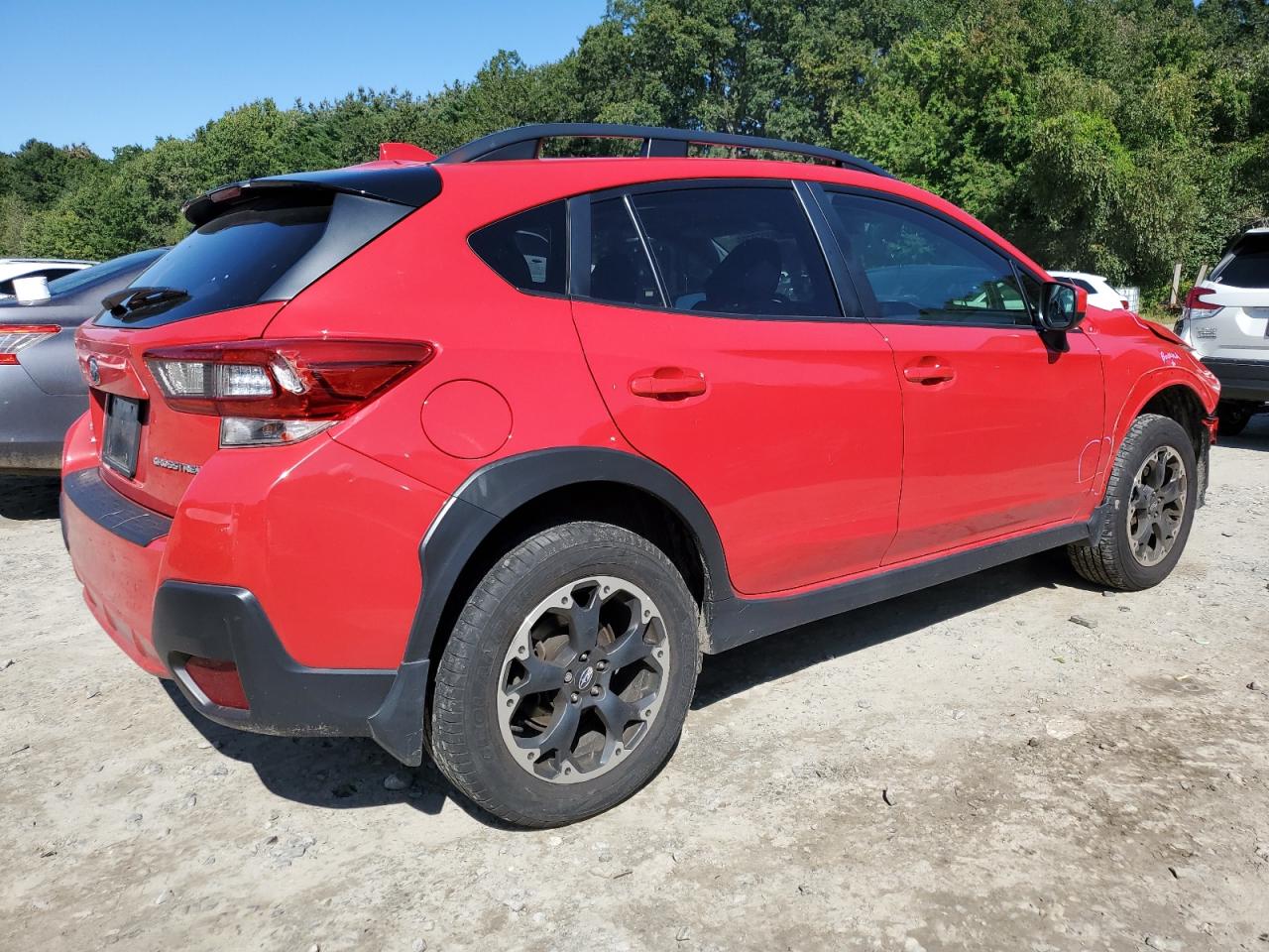 Image 3 of 2021 SUBARU CROSSTREK PREMIUM 2021 with VIN JF2GTAEC0M8261703