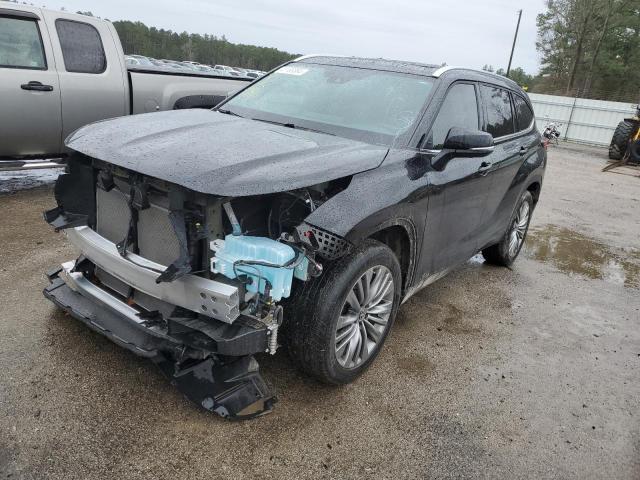 Image 1 of 2021 TOYOTA HIGHLANDER PLATINUM 2021 with VIN 5TDFZRAH0MS066768