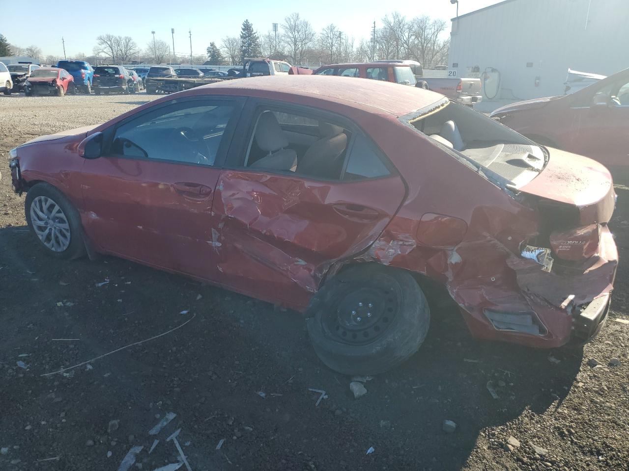 Изображение 2 2019 TOYOTA COROLLA L 2019 с VIN 2T1BURHE1KC166909