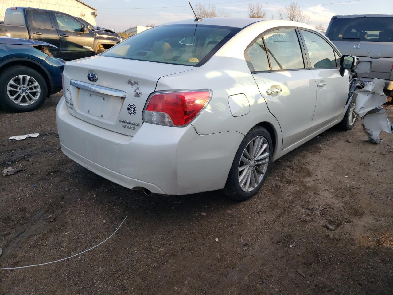 Obraz 3 z 2014 SUBARU IMPREZA LIMITED 2014 z VIN JF1GJAH65EH021192