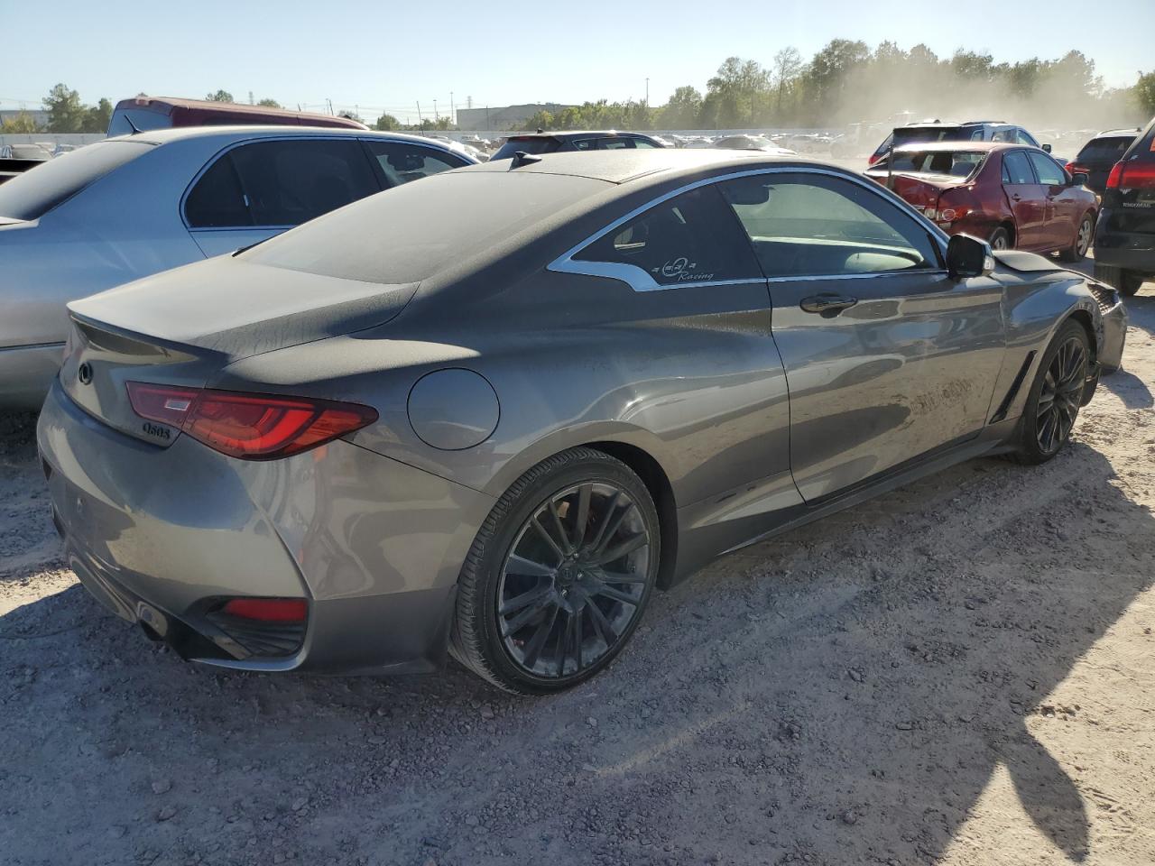 Image 3 of 2017 INFINITI Q60 RED SPORT 400 2017 with VIN JN1FV7EK2HM610343