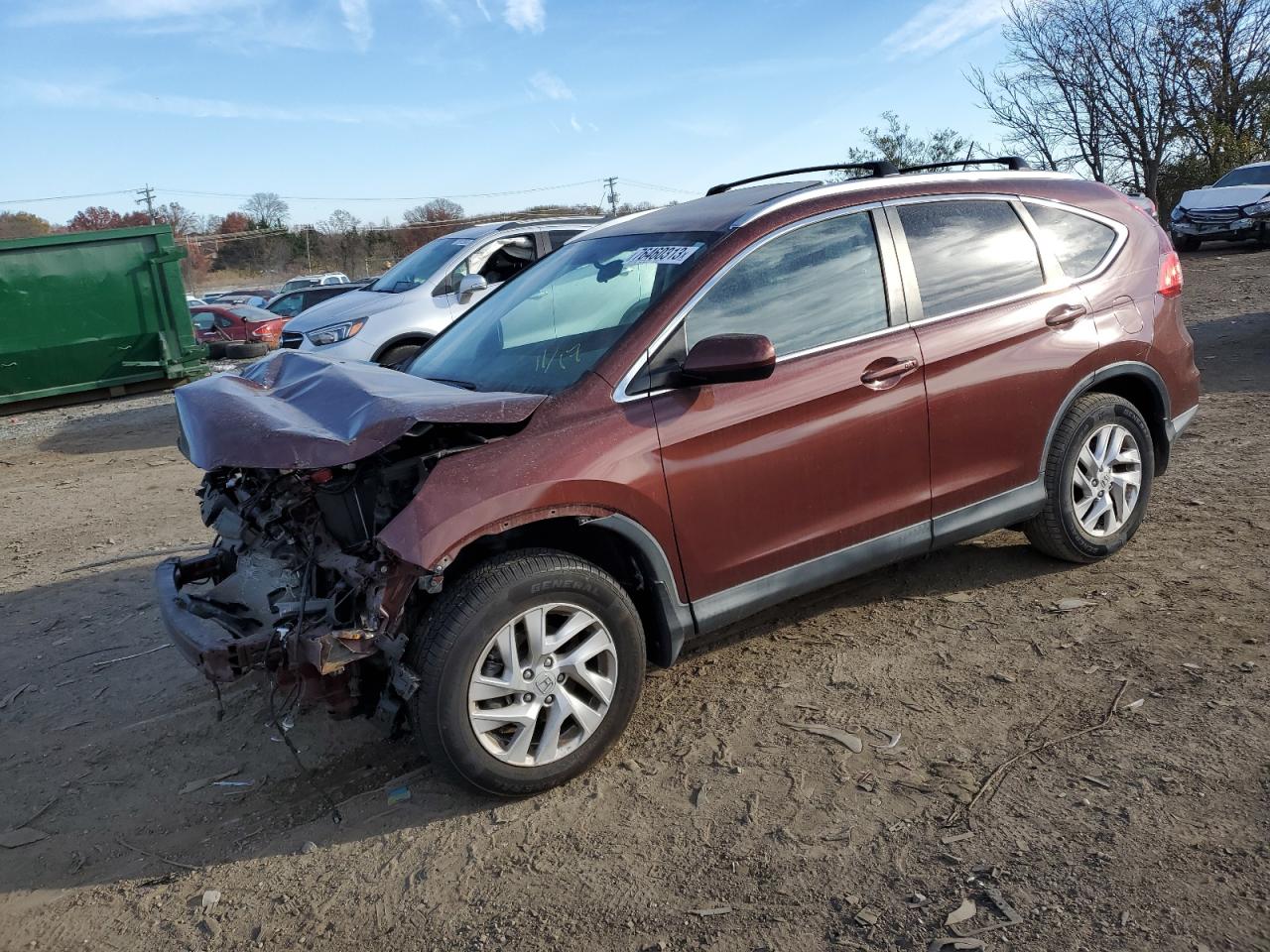 Изображение 2015 HONDA CR-V EX 2015
