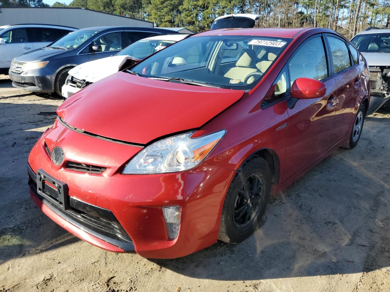 Obraz 1 z 2014 TOYOTA PRIUS  2014 z VIN JTDKN3DU0E1789051