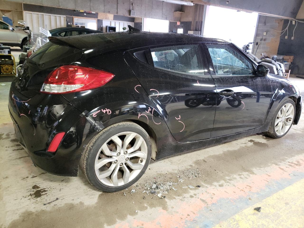 Image 3 of 2012 HYUNDAI VELOSTER  2012 with VIN KMHTC6AD5CU027924