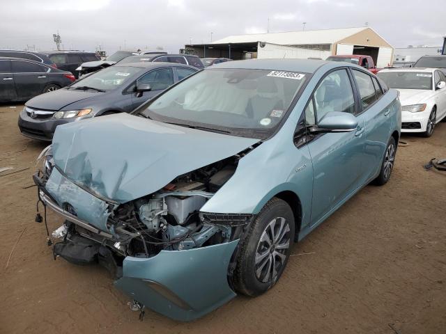 Image 1 of 2020 TOYOTA PRIUS LE 2020 with VIN JTDL9RFU6L3018782