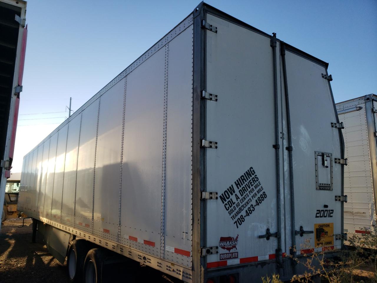 Image 3 of 2020 WABASH DRY VAN 2020 with VIN 1JJV532D0LL171012