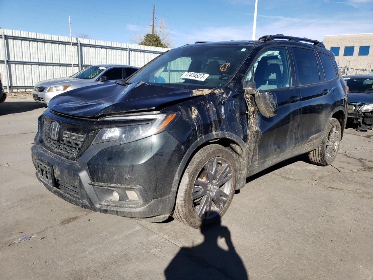 Image 1 of 2020 HONDA PASSPORT EXL 2020 with VIN 5FNYF8H56LB002924