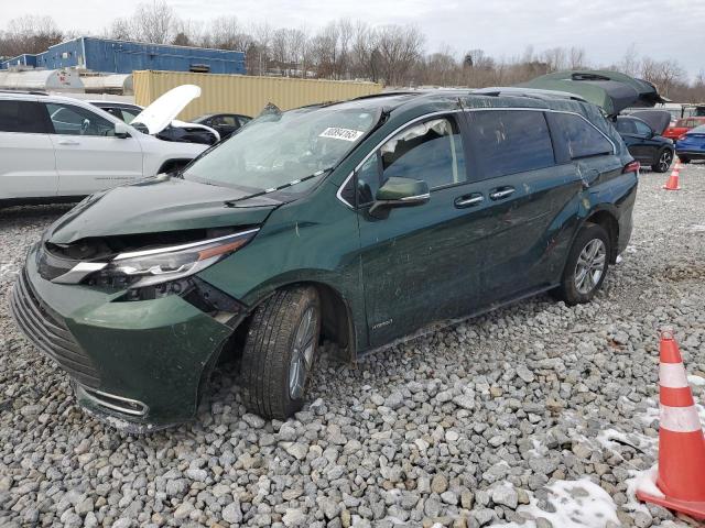 Image 1 of 2021 TOYOTA SIENNA LIMITED 2021 with VIN 5TDESKFC9MS014575