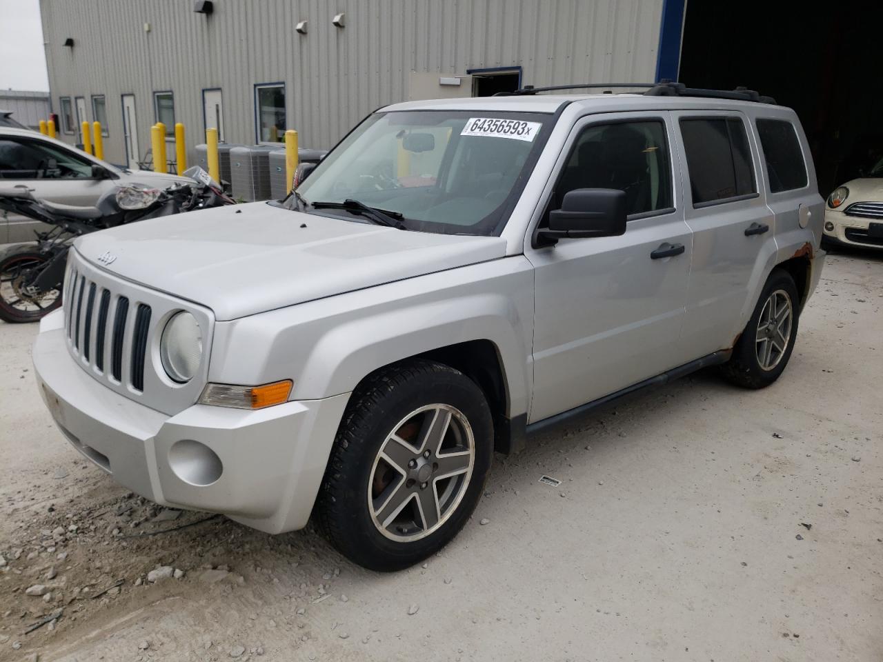 Image 1 of 2009 JEEP PATRIOT SPORT 2009 with VIN 1J8FF28B09D109468