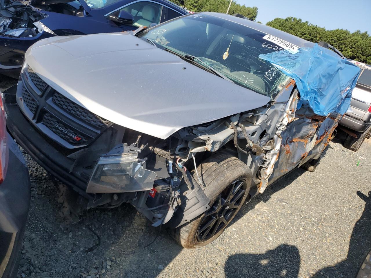 Image 1 of 2017 DODGE JOURNEY SXT 2017 with VIN 3C4PDCBB2HT622861