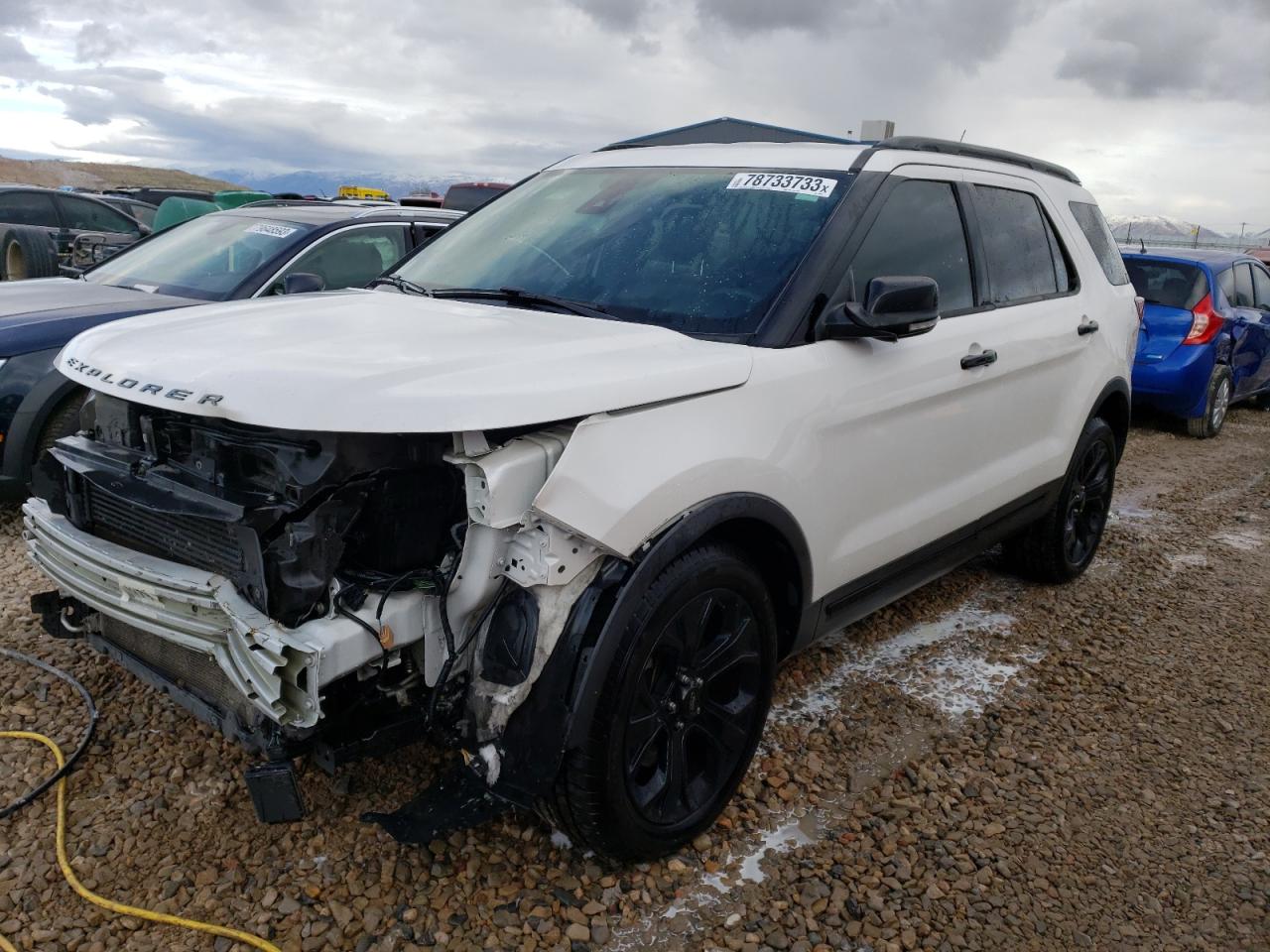 Image 1 of 2019 FORD EXPLORER SPORT 2019 with VIN 1FM5K8GT7KGA09668