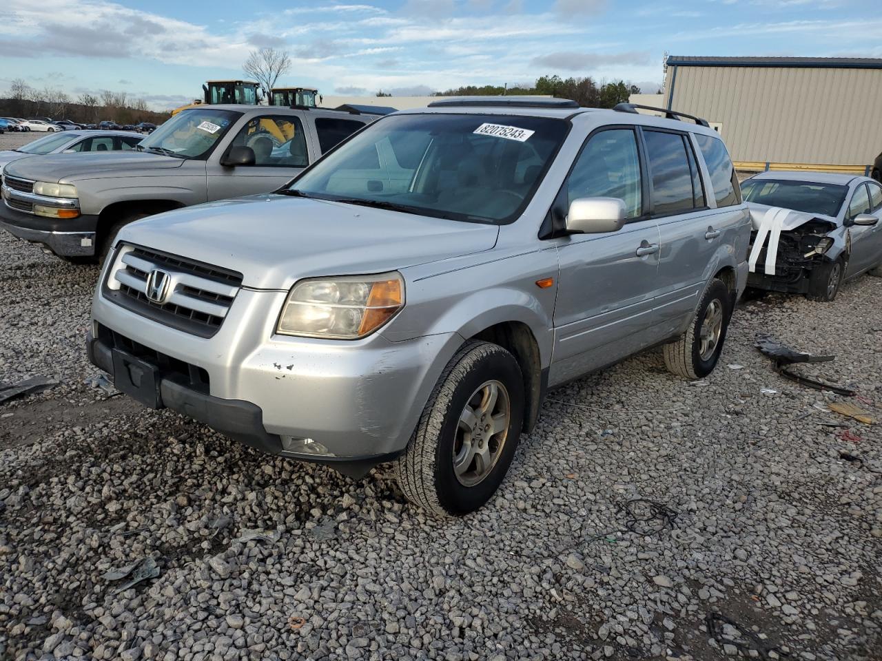 Image 1 of 2008 HONDA PILOT EXL 2008 with VIN 5FNYF286X8B021330