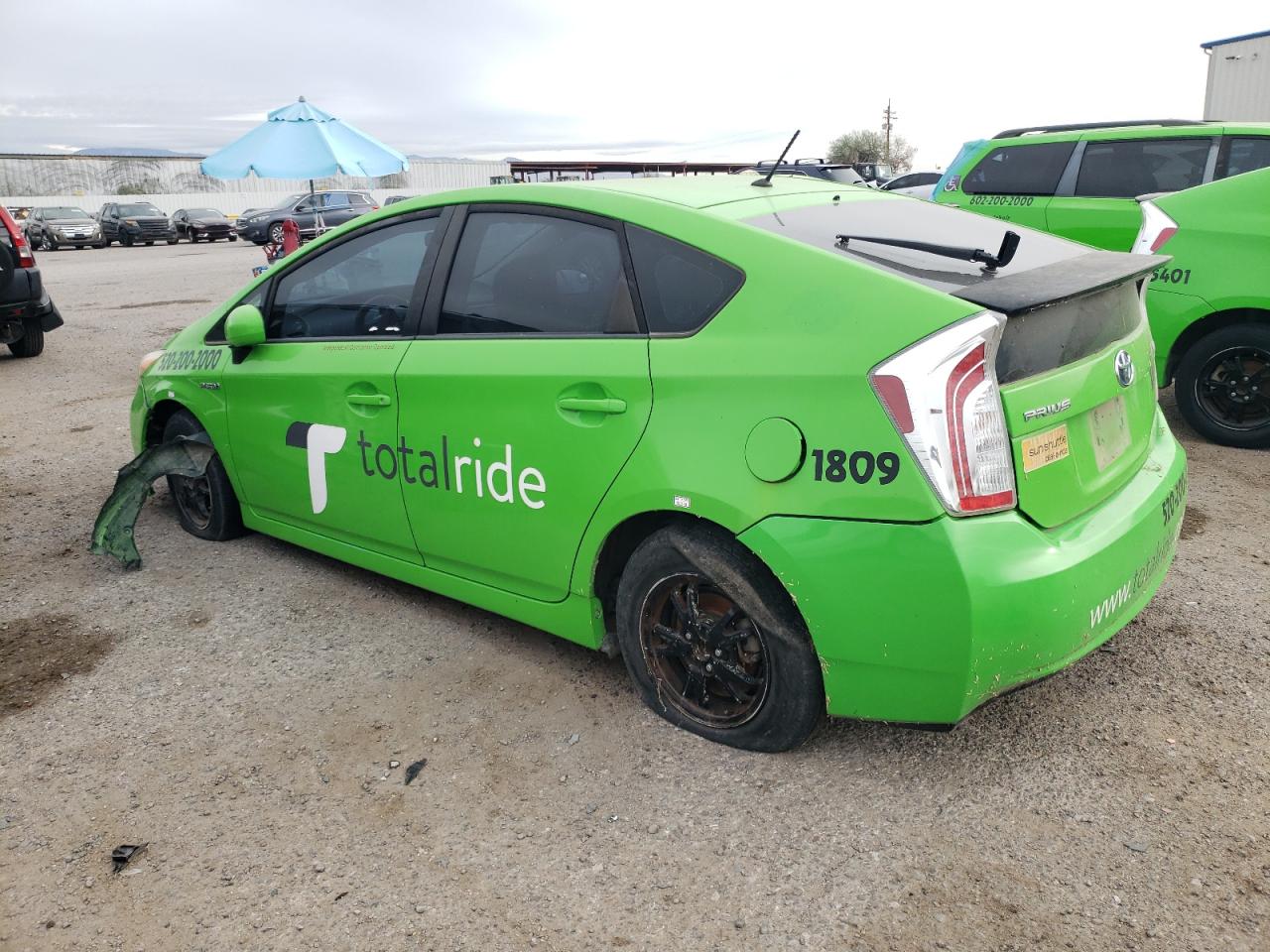 Изображение 2 2013 TOYOTA PRIUS  2013 с VIN JTDKN3DU1D1641635