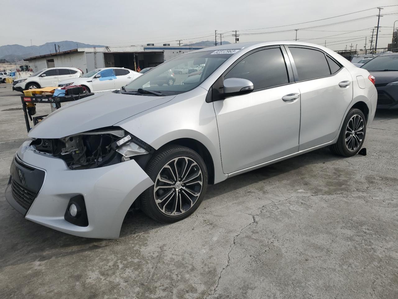 Image 1 of 2015 TOYOTA COROLLA L 2015 with VIN 5YFBURHE9FP183429