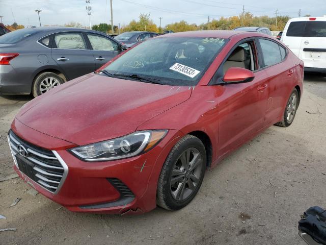 Image 1 of 2018 HYUNDAI ELANTRA SEL 2018 with VIN 5NPD84LF9JH317572