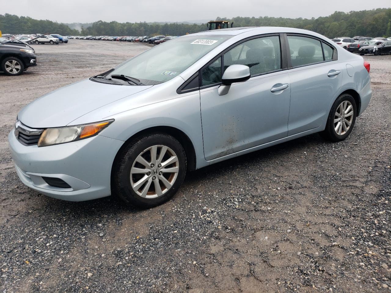 Image 1 of 2012 HONDA CIVIC EX 2012 with VIN 19XFB2F84CE356573