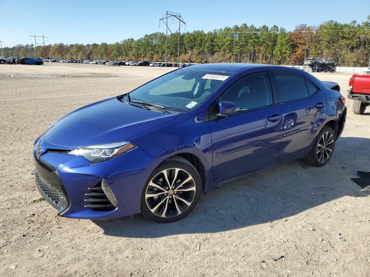 Image 1 of 2019 TOYOTA COROLLA L 2019 with VIN 5YFBURHE4KP924600