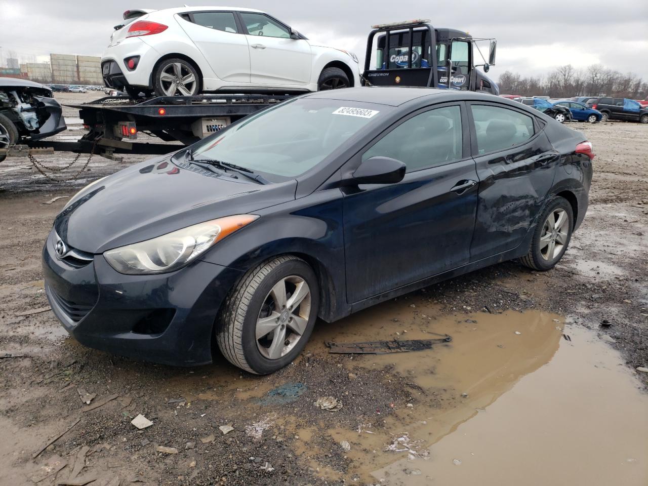 Image 1 of 2013 HYUNDAI ELANTRA GLS 2013 with VIN KMHDH4AE8DU738506