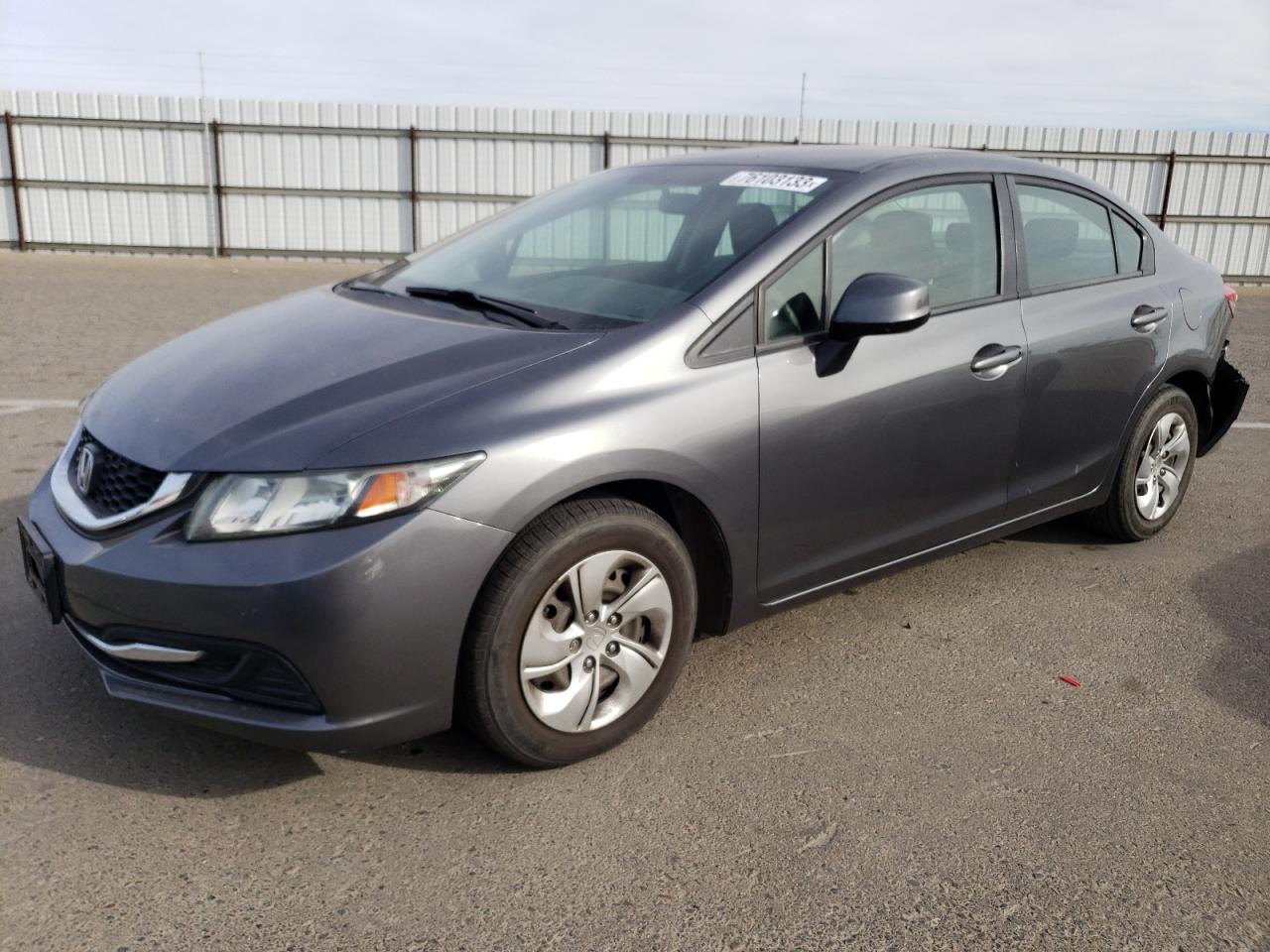 Obraz 1 z 2013 HONDA CIVIC LX 2013 z VIN 19XFB2F54DE204848