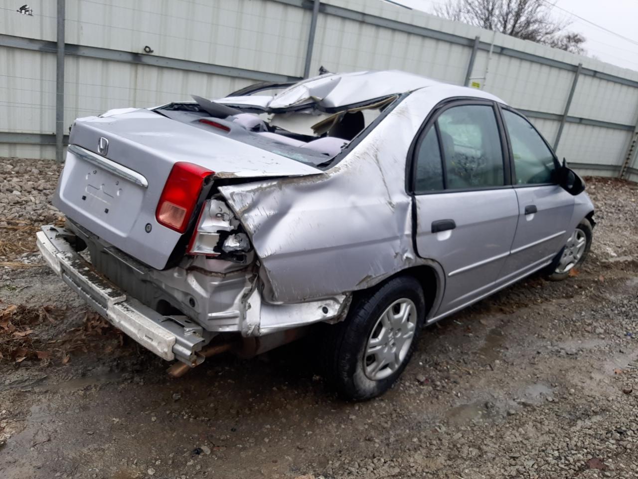 Изображение 3 2001 HONDA CIVIC LX 2001 с VIN 1HGES16521L026433