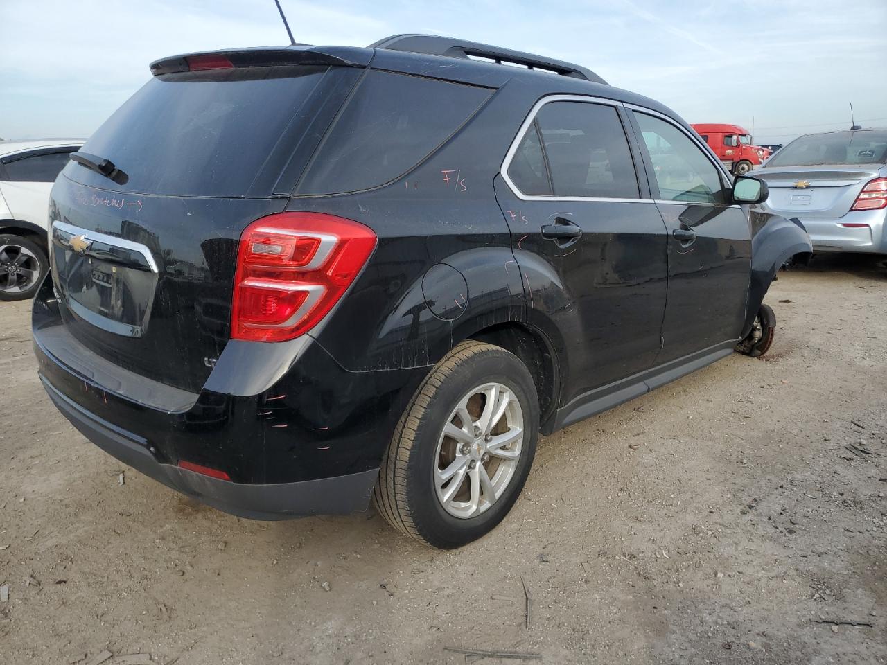 Image 3 of 2017 CHEVROLET EQUINOX LT 2017 with VIN 2GNALCEKXH1605576