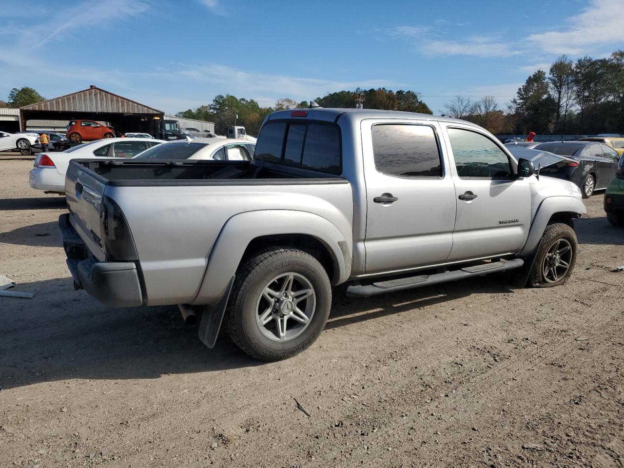 Image 3 of 2014 TOYOTA TACOMA DOUBLE CAB PRERUNNER 2014 with VIN 5TFJU4GNXEX058665