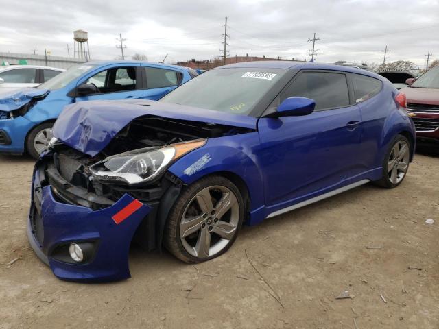 Image 1 of 2014 HYUNDAI VELOSTER TURBO 2014 with VIN KMHTC6AE8EU201898