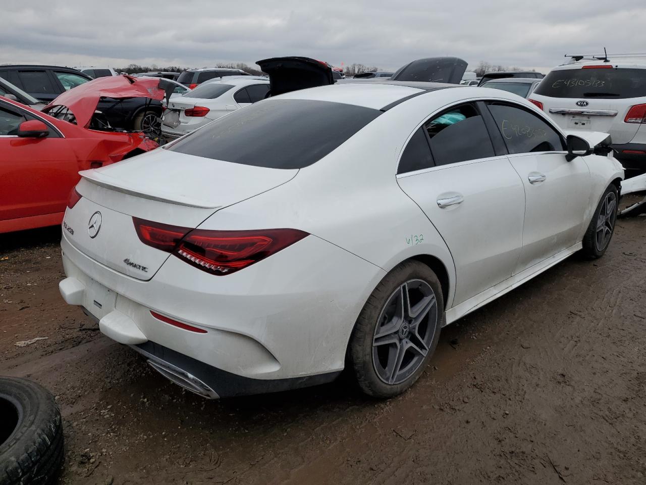 Изображение 3 2022 MERCEDES-BENZ CLA 250 4MATIC 2022 с VIN W1K5J4HBXNN274614