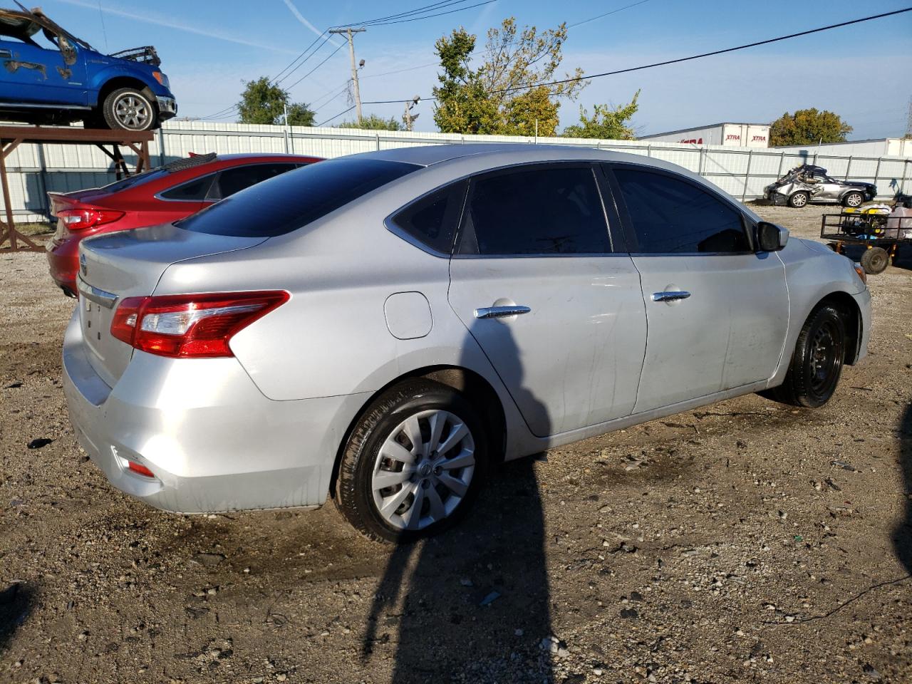 Image 3 of 2019 NISSAN SENTRA S 2019 with VIN 3N1AB7AP5KY228302