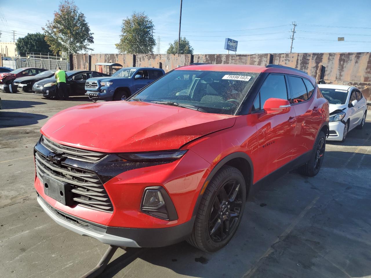 Obraz 1 z 2019 CHEVROLET BLAZER 2LT 2019 z VIN 3GNKBCRS5KS703752