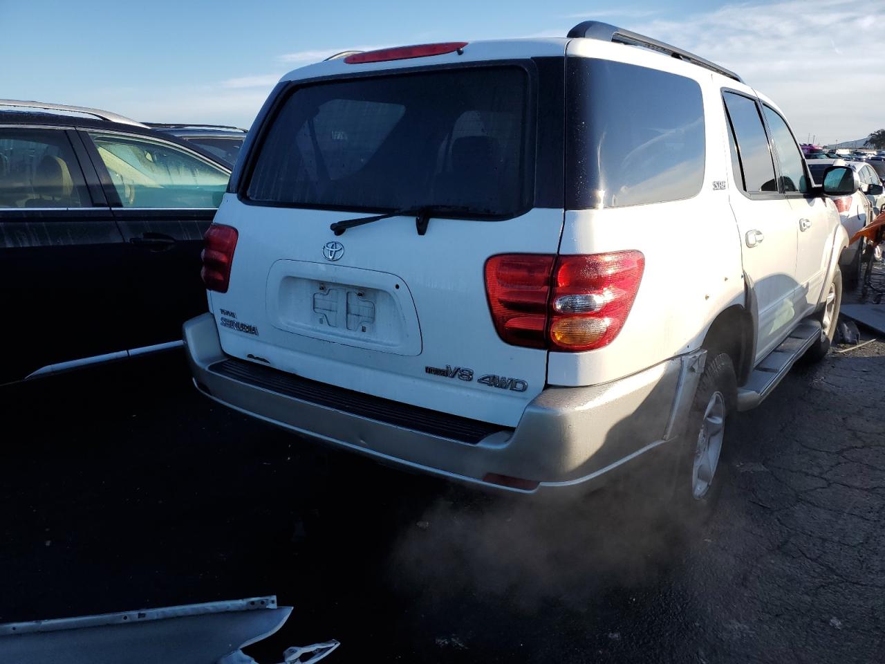 Image 3 of 2001 TOYOTA SEQUOIA SR5 2001 with VIN 5TDBT44A91S055488