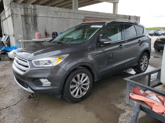 Image 1 of 2018 FORD ESCAPE TITANIUM 2018 with VIN 1FMCU0J9XJUD00617