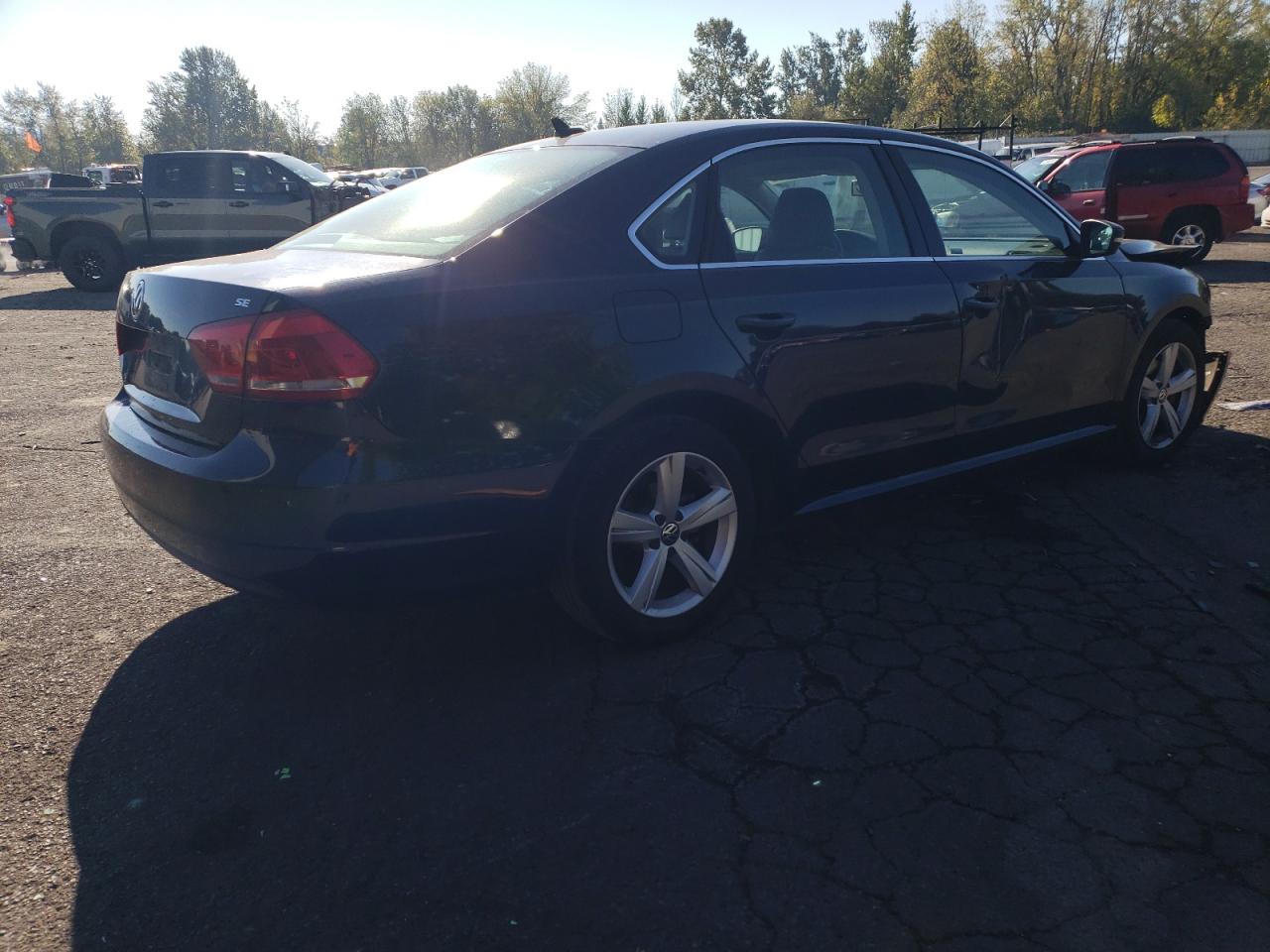 Obraz 3 z 2013 VOLKSWAGEN PASSAT SE 2013 z VIN 1VWBP7A32DC007989