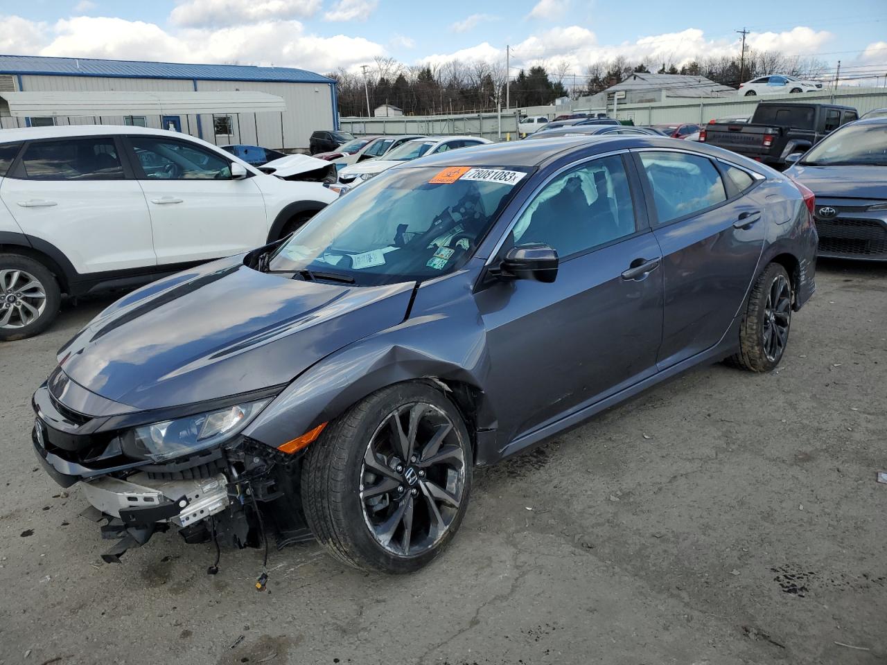 Image 1 of 2020 HONDA CIVIC SPORT 2020 with VIN 2HGFC2F88LH541891