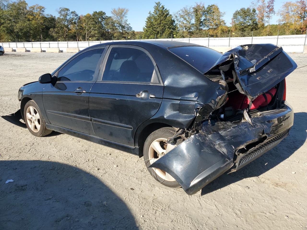 Image 2 of 2008 KIA SPECTRA EX 2008 with VIN KNAFE121X85012191