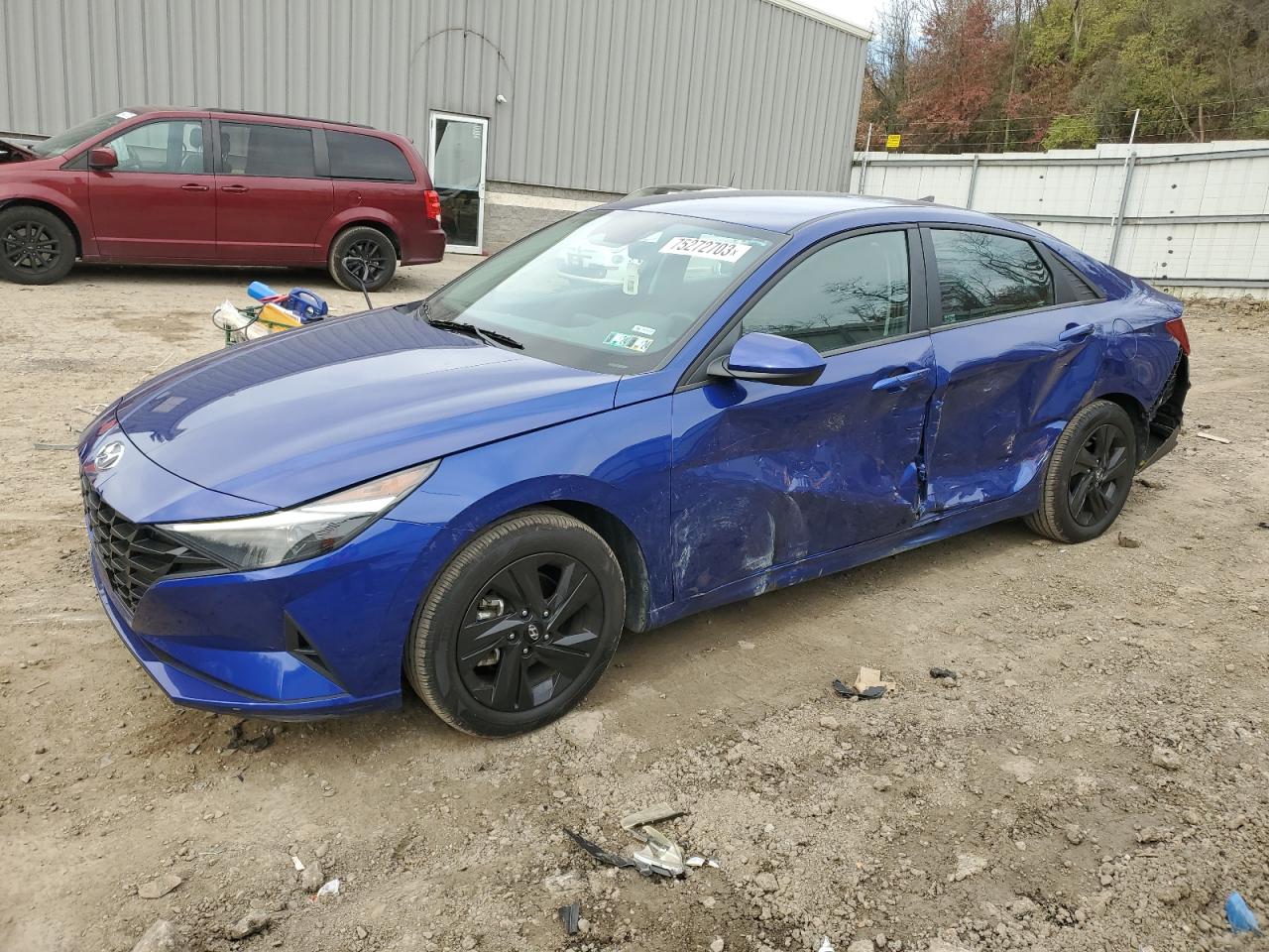 Изображение 1 2021 HYUNDAI ELANTRA SEL 2021 с VIN 5NPLS4AG2MH031592