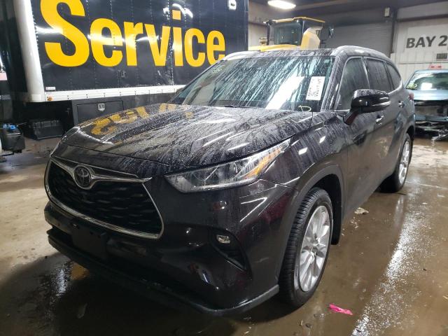 Изображение 1 2020 TOYOTA HIGHLANDER LIMITED 2020 с VIN 5TDDZRBH3LS007136