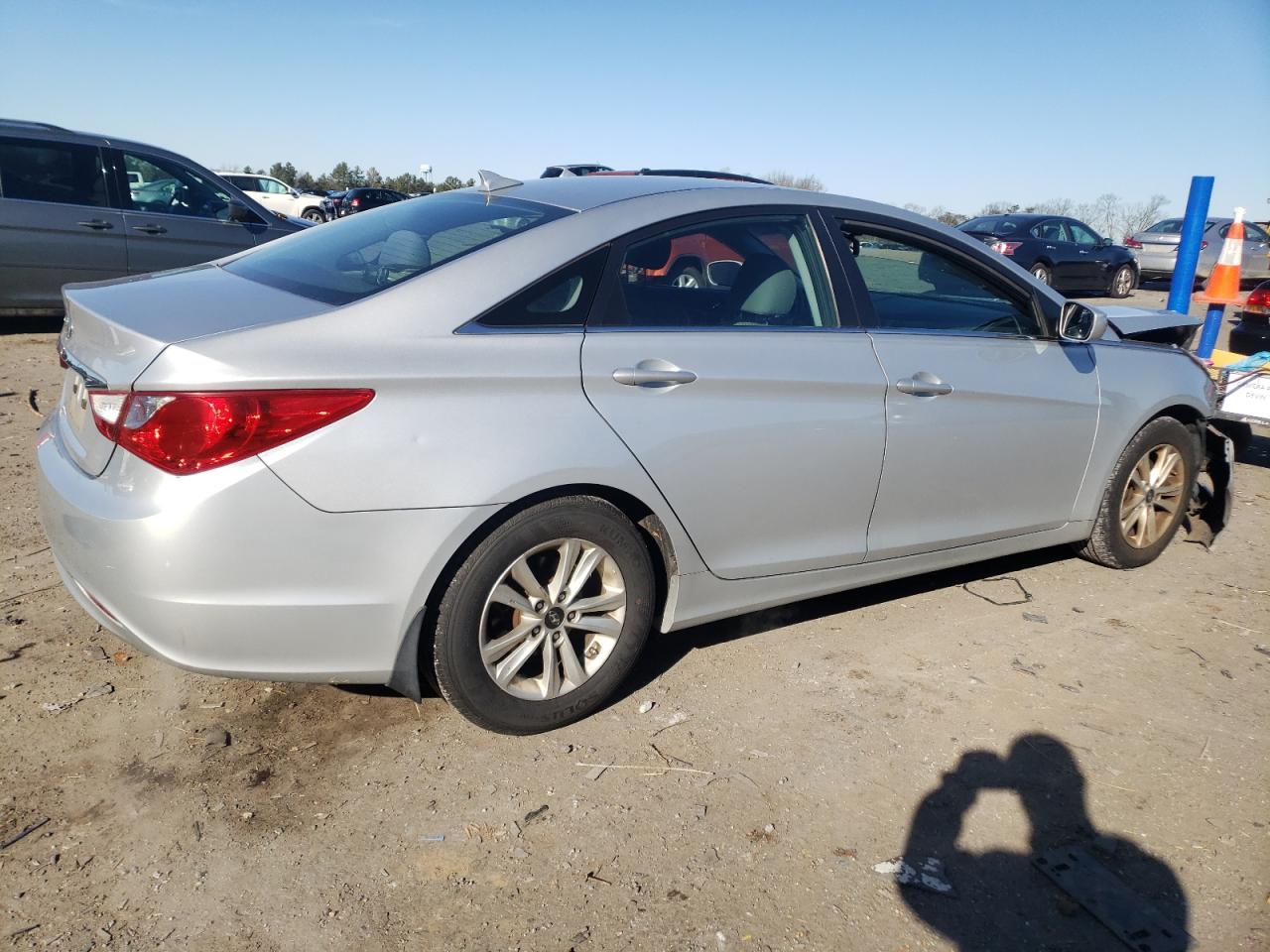 Image 3 of 2013 HYUNDAI SONATA GLS 2013 with VIN 5NPEB4AC6DH642778