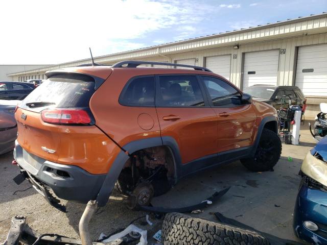 Image 3 of 2016 JEEP CHEROKEE TRAILHAWK 2016 with VIN 1C4PJMBSXGW241539